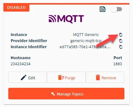 Instance Name parameter Instance Name parameter