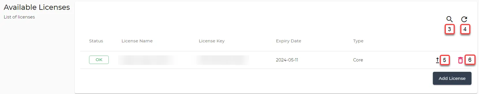 Further license management options
