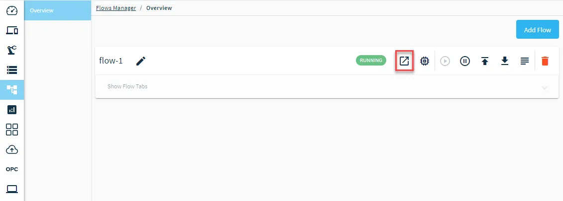 Go To Flow Definition icon