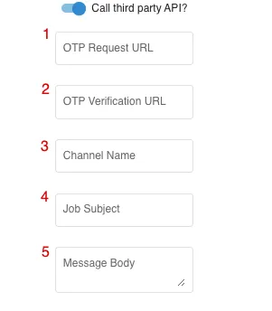 Call Third Party API Options