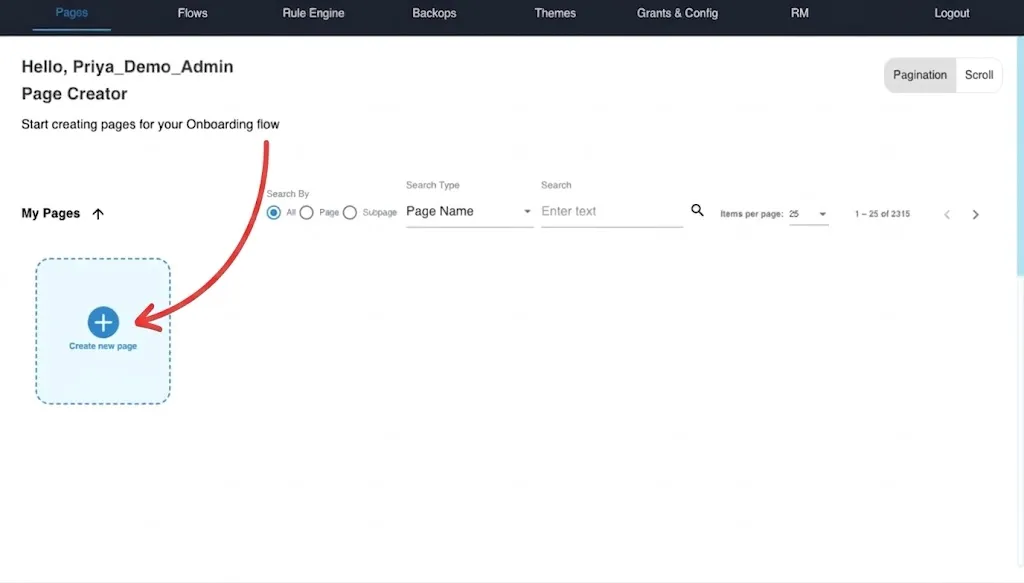 Page Creation