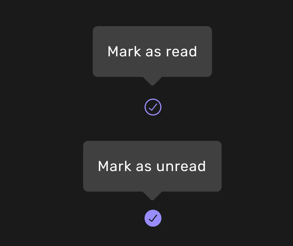 The buttons to press