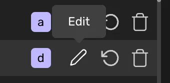 Pen icon Pen icon