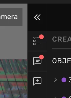 Sidebar icons