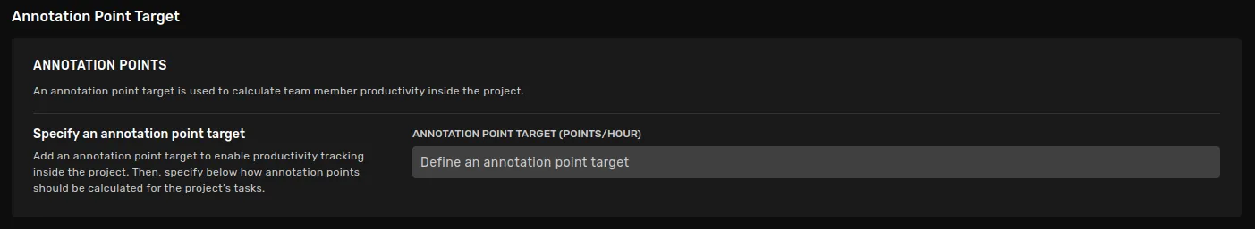Annotation Points Target Annotation Points Target