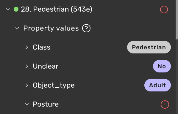 Property values