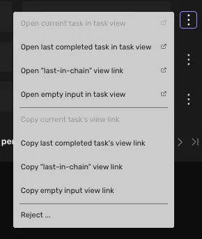 Input actions