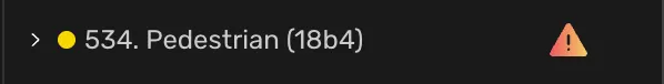 An object with both validation errors and warnings. An object with both validation errors and warnings.