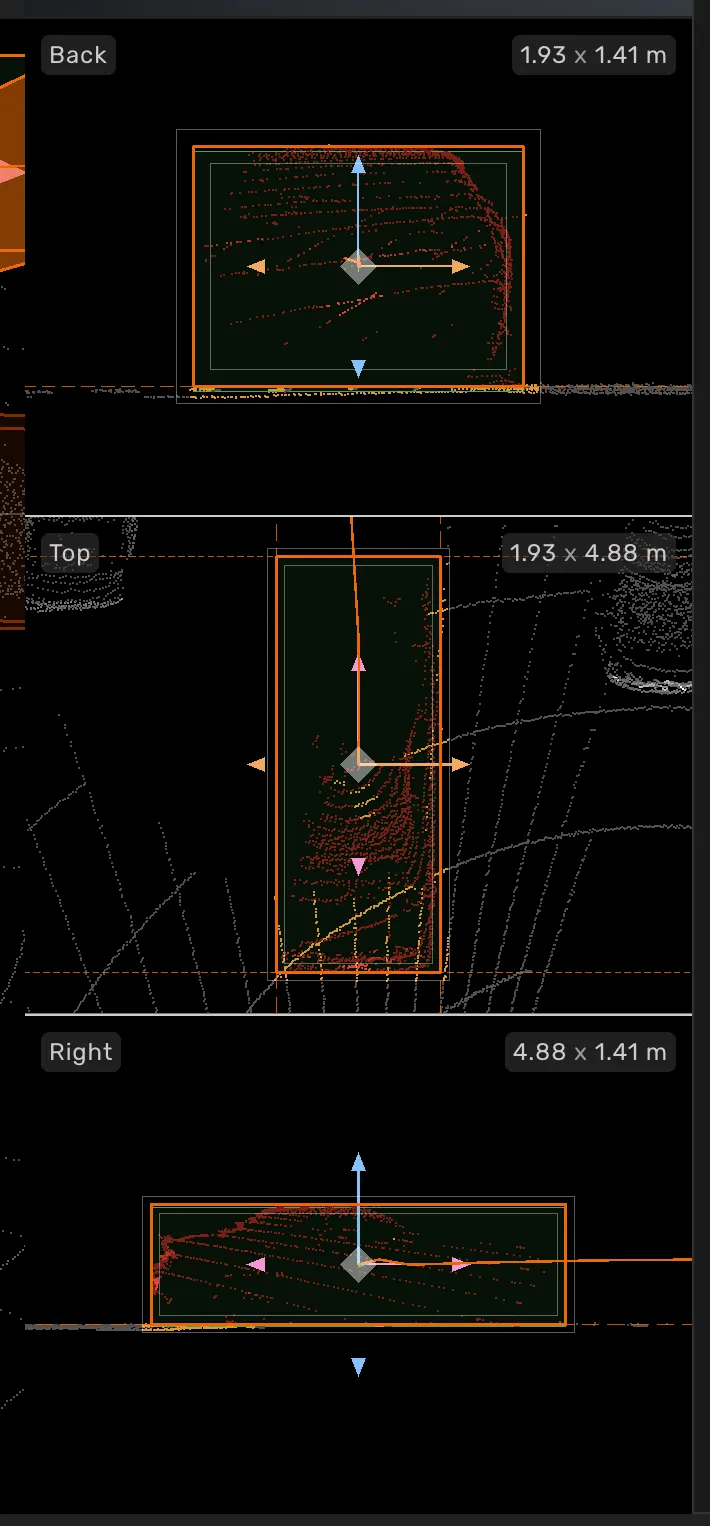 Cuboid dimensions
