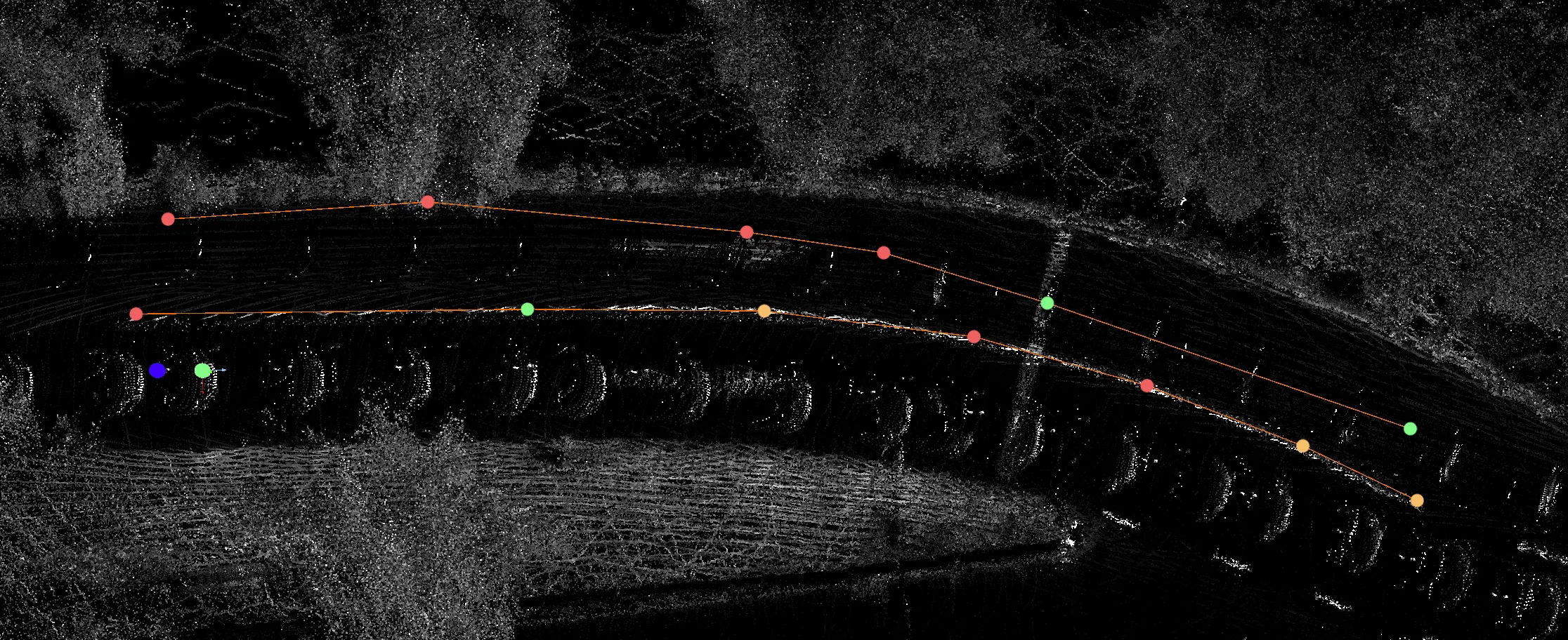 3D node ground alignment