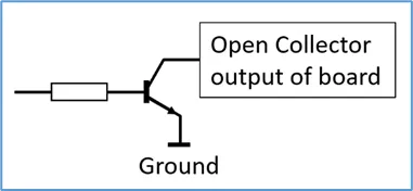 Open collector output