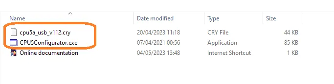 .cry and .exe file are inside the archive