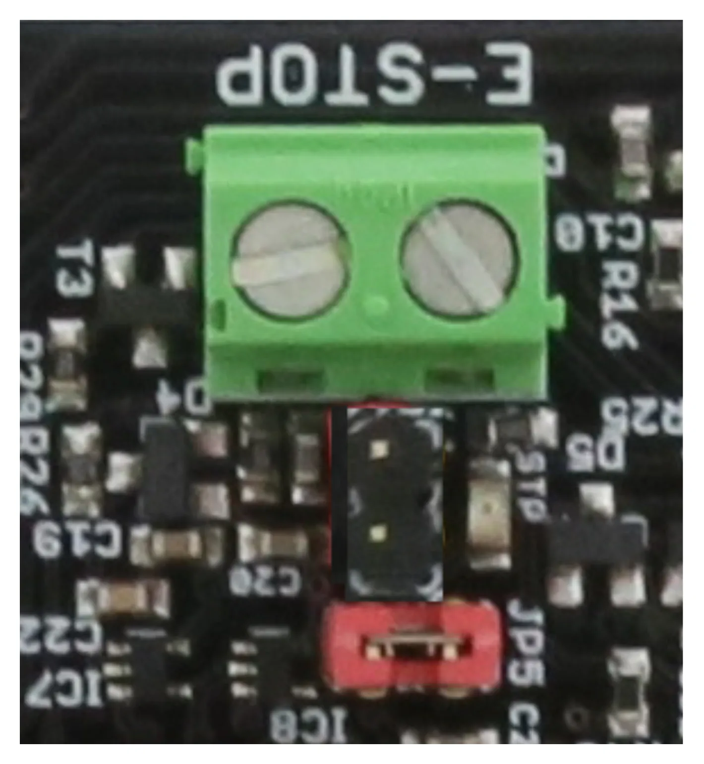 E-STOP not active