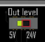 Output level for CNC720 conection