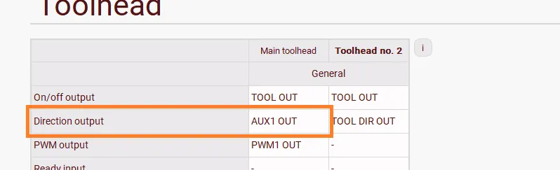 Setup -> Toolhead -> Toolhead