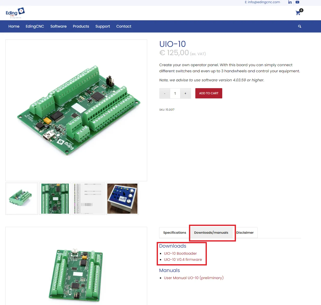 Download firmware and bootloader 
