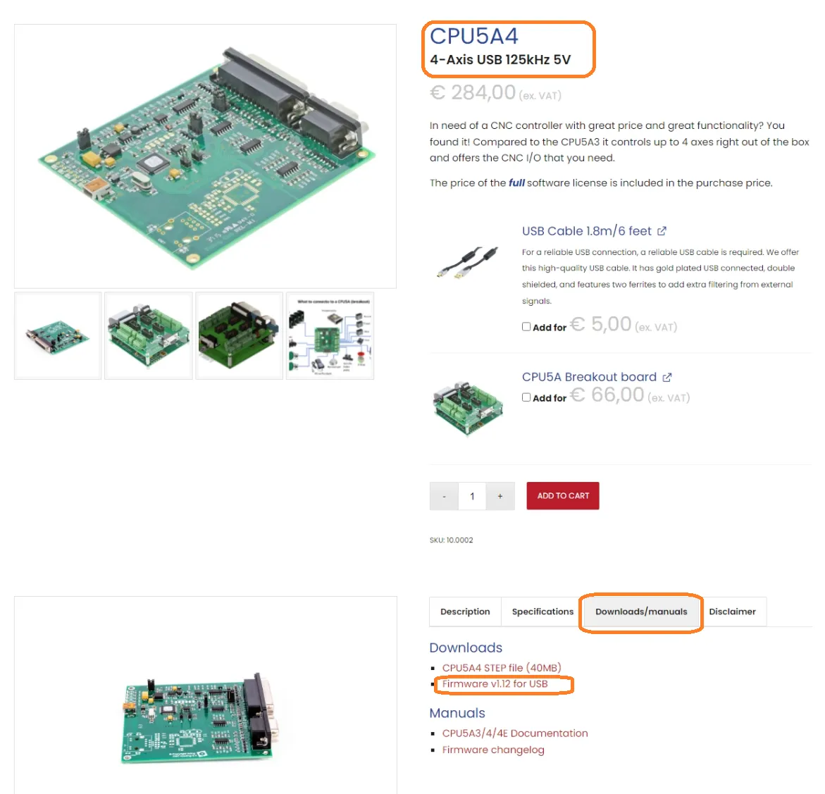 How to find the correct files. As an example for the CPU5A4