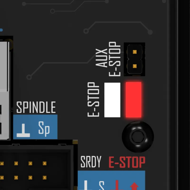 E-Stop indicator before start