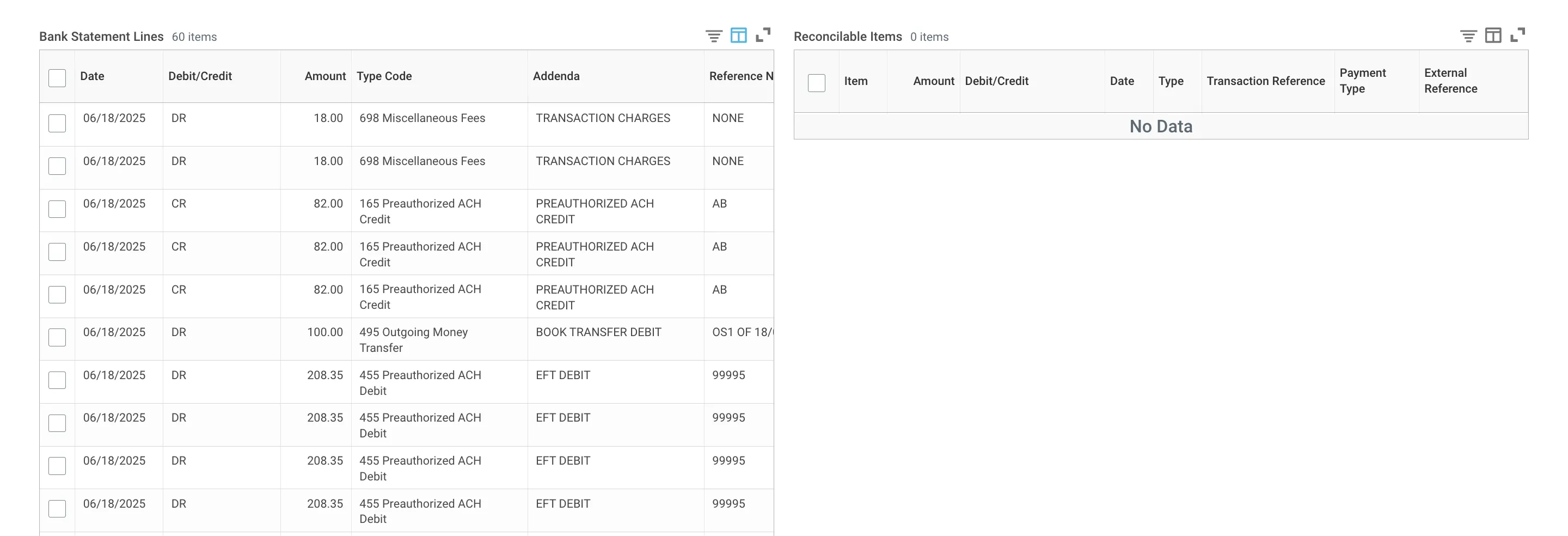 Bank Feeds Data Bank Feeds Data