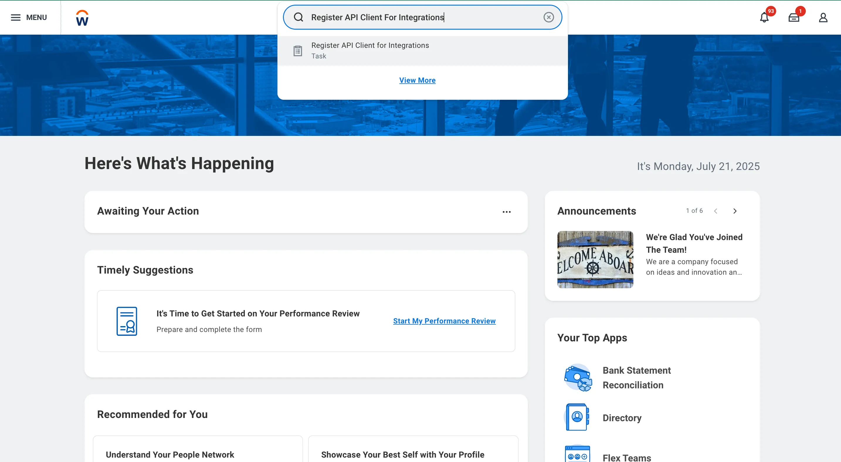 Search and Select Register API Client for Integrations Search and Select Register API Client for Integrations