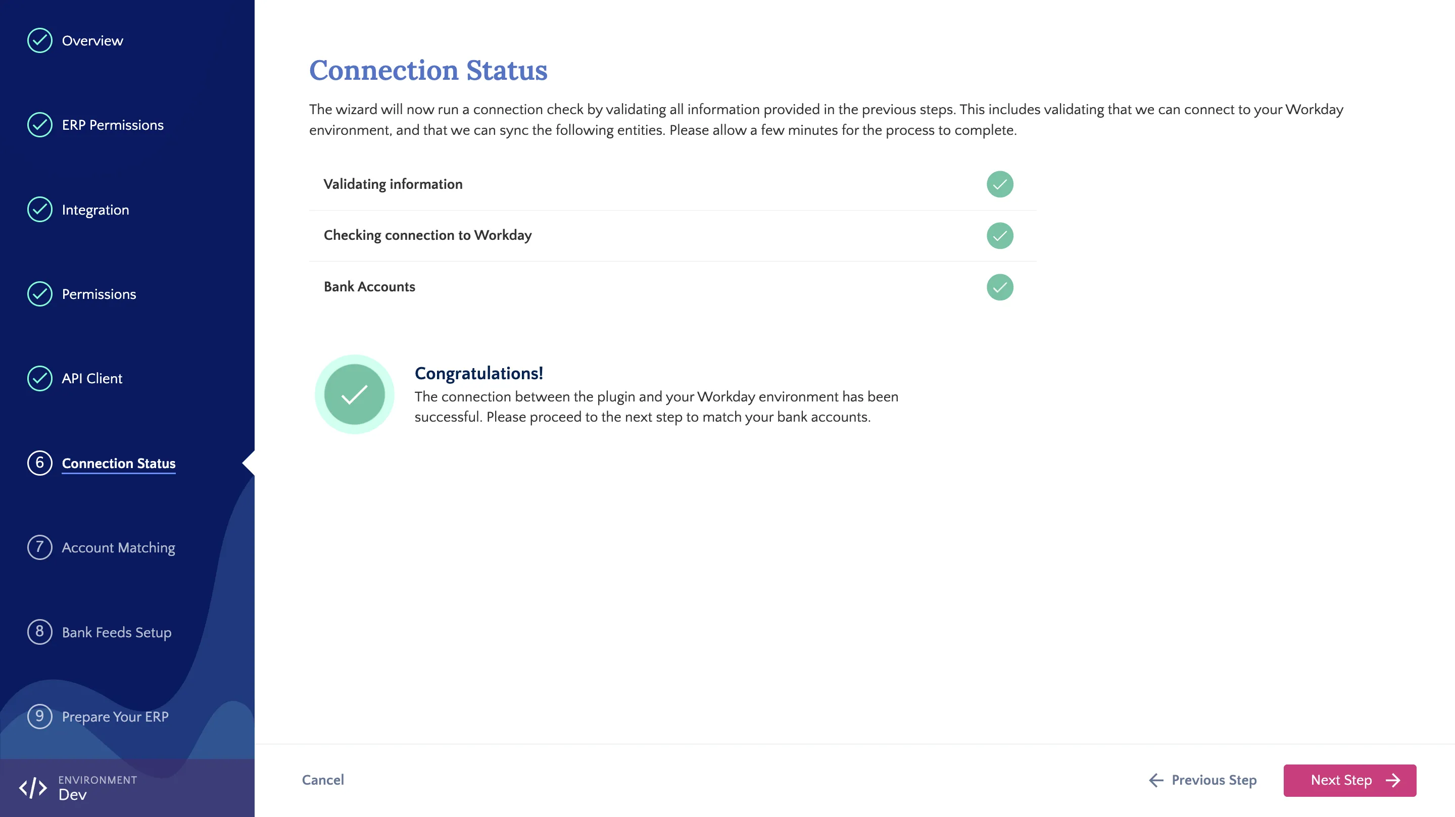 Connection Successful Connection Successful