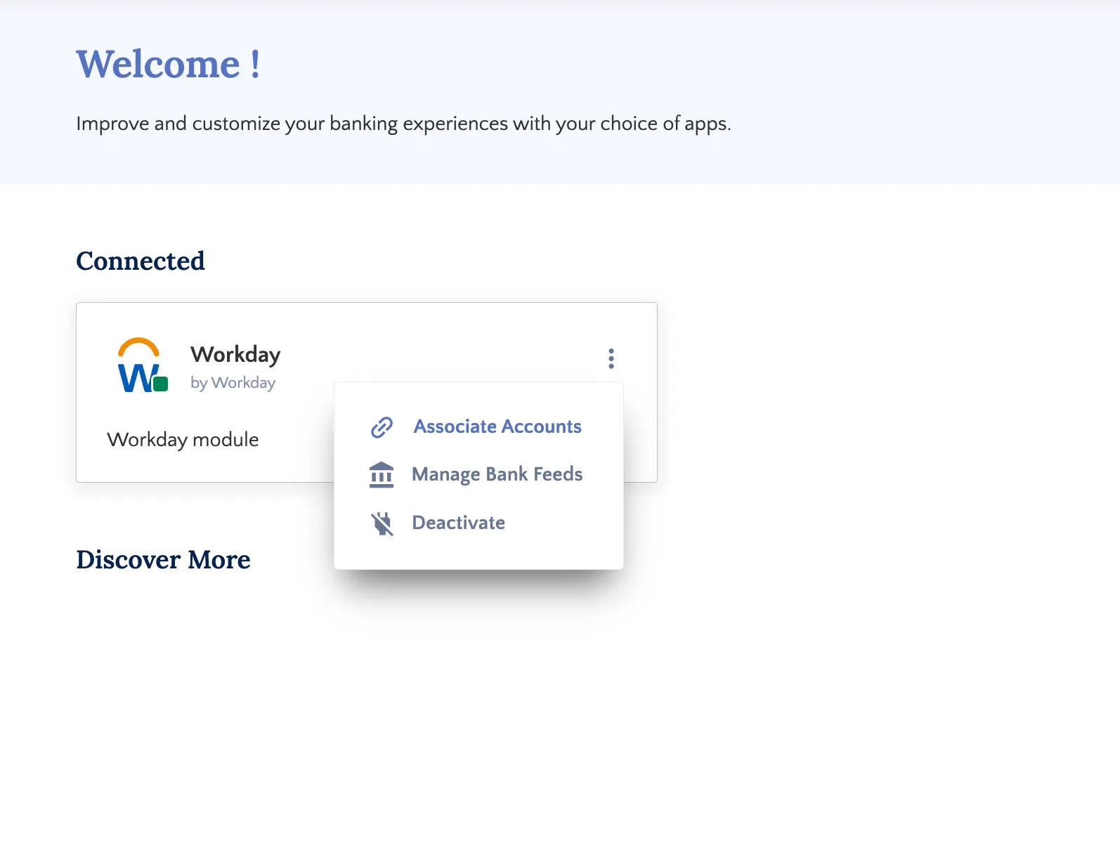 Select Associate Accounts Select Associate Accounts