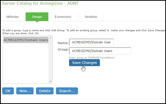 Save Active Directory Groups Save Active Directory Groups