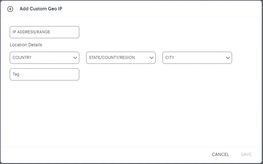 The Custom Geo IP