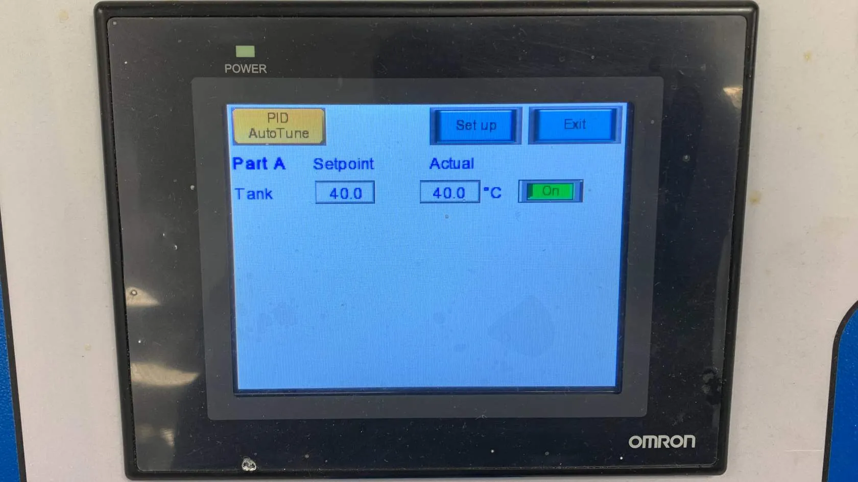 Heating menu