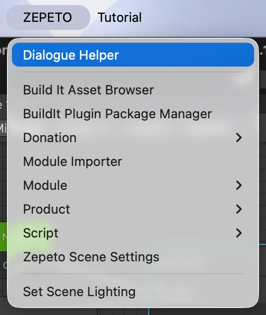 Dialogue Helper Dialogue Helper