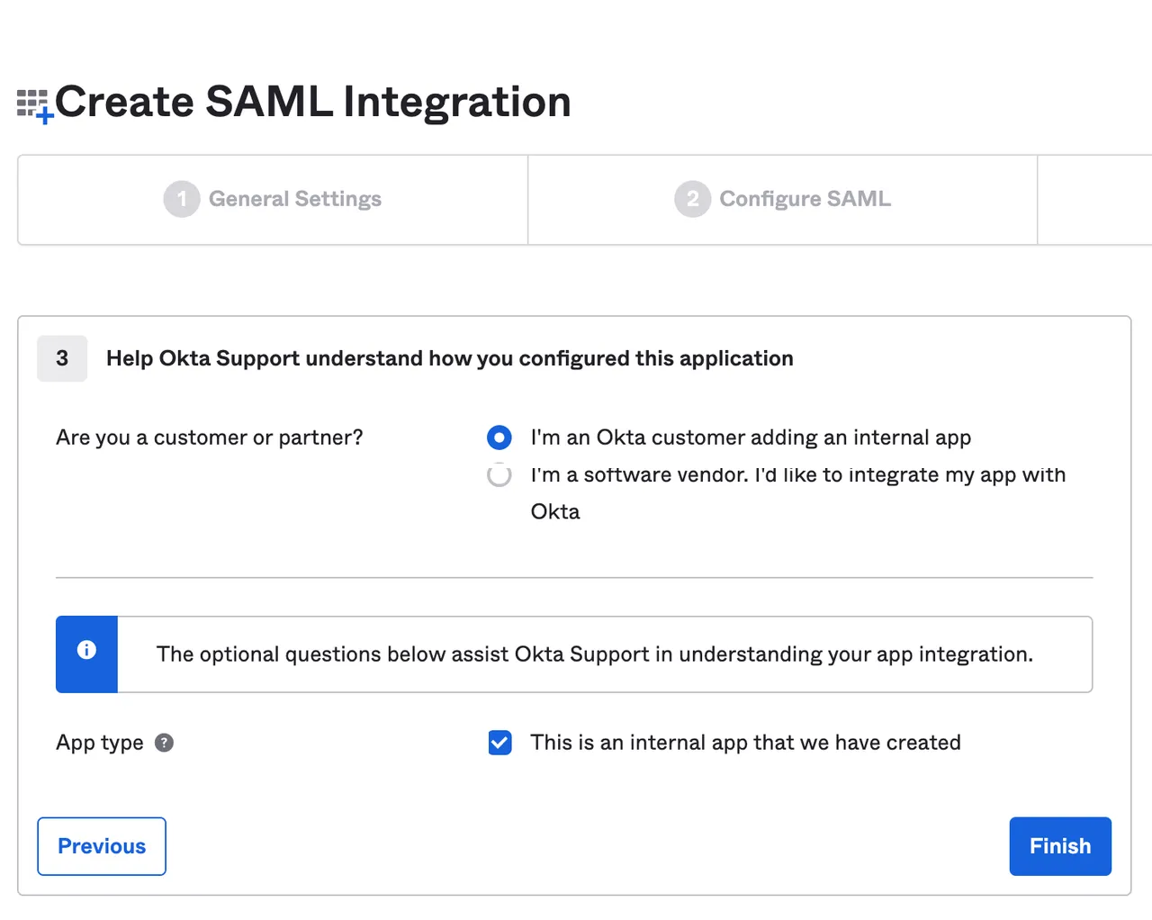 Okta saml final steps