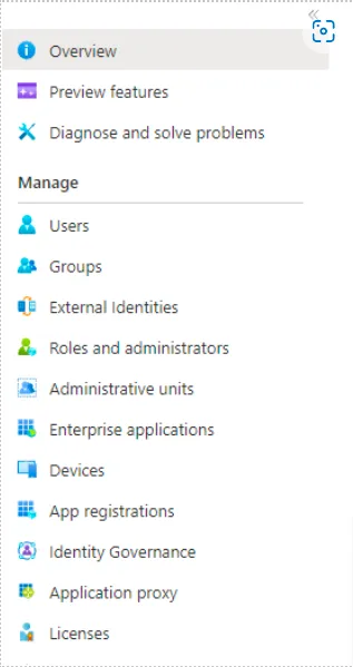 MS Azure Enterprise applications