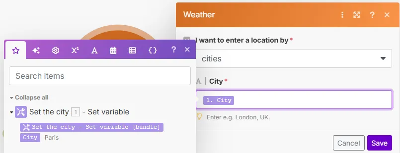 Weather module