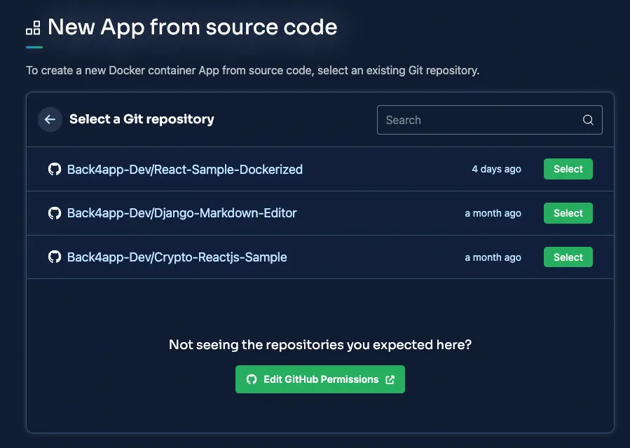 Git Repository List Git Repository List