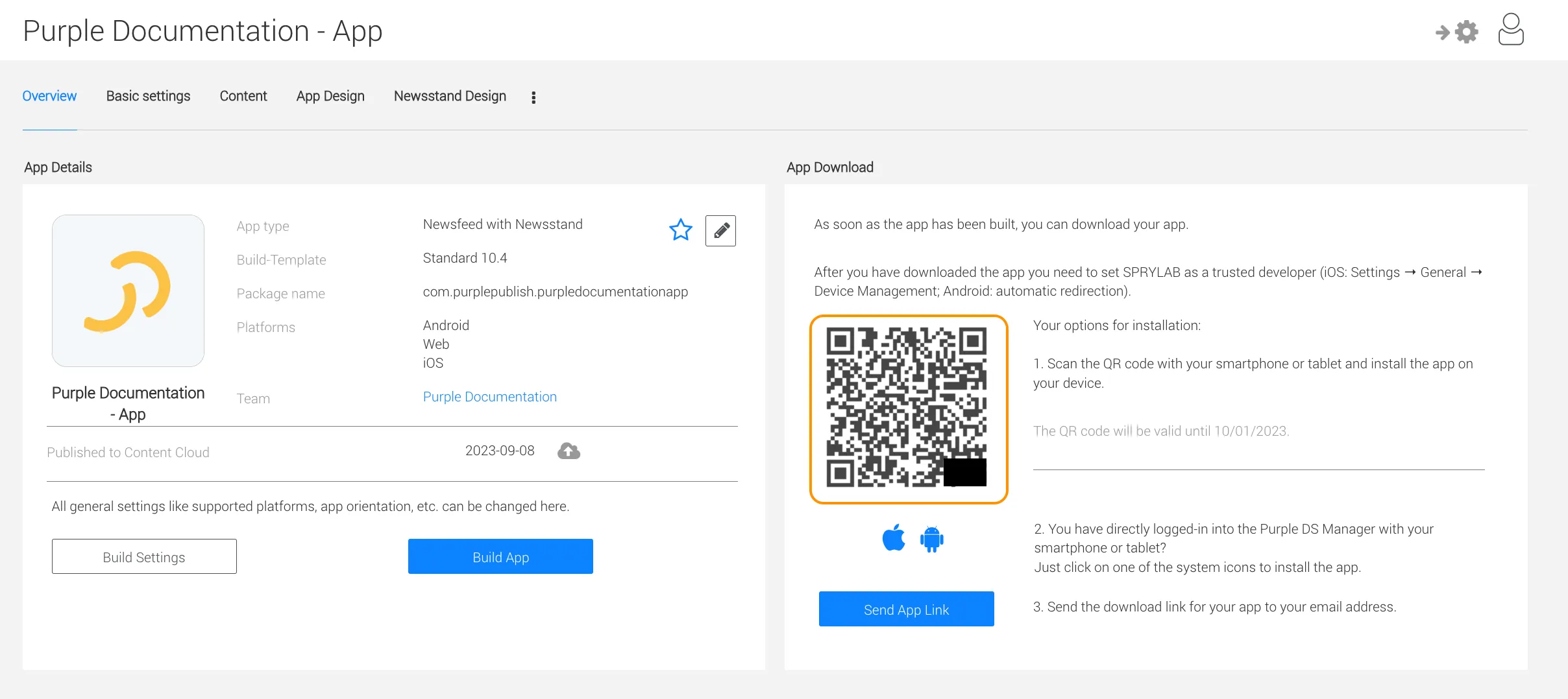 Scan the QR code Scan the QR code