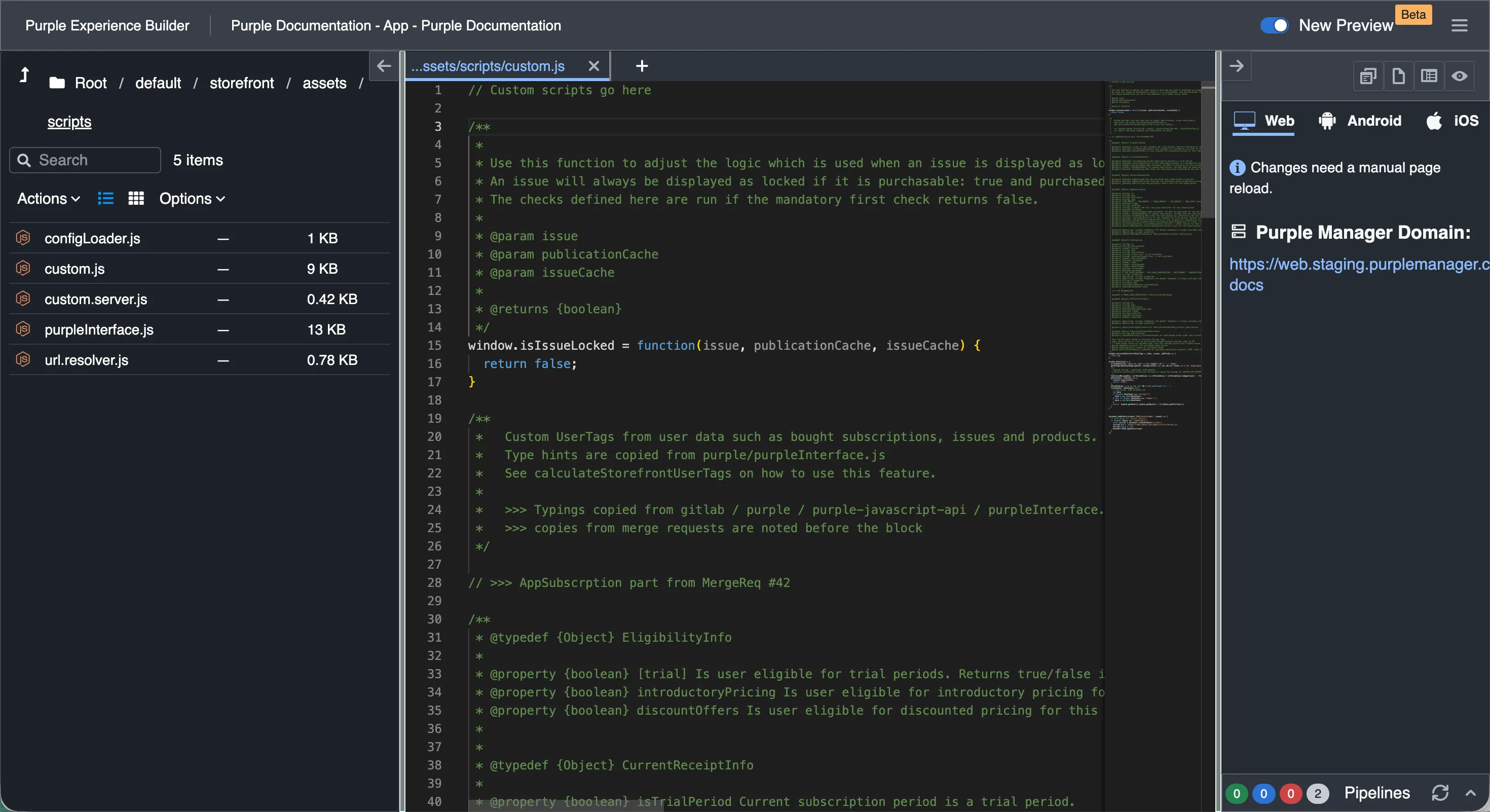 Example of a JS File