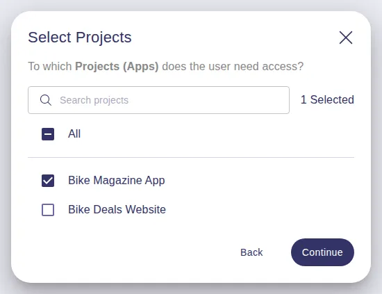 Step Select Projects
