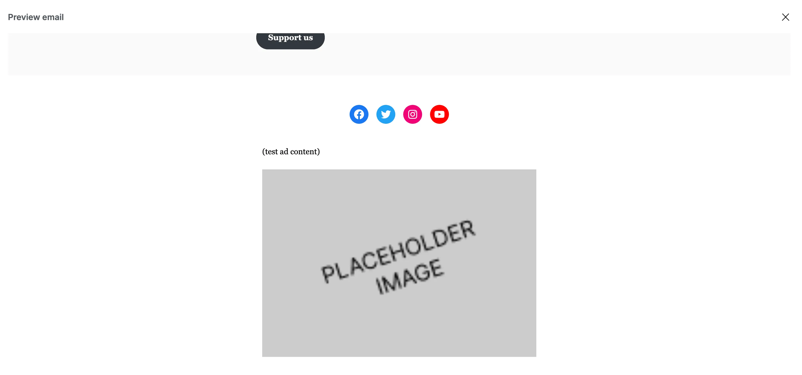ad in preview
