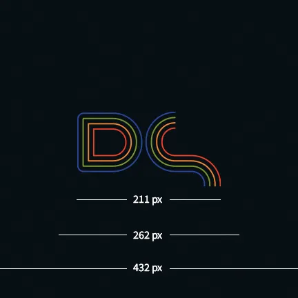 Specifications of the dimensions of the adaptive app icon