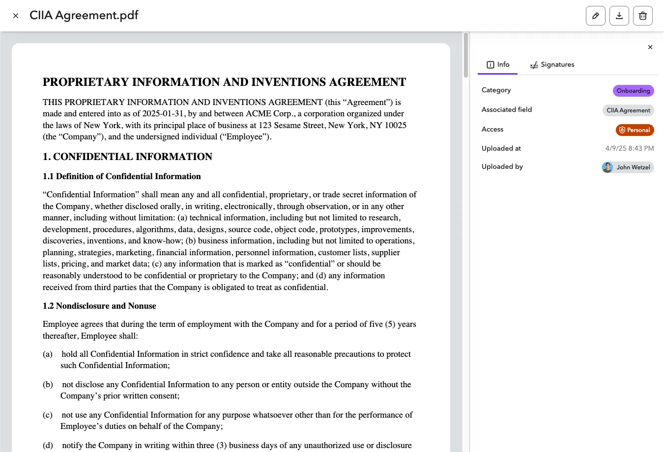 Document image